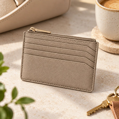 Compact Card Wallet — lifestyle view