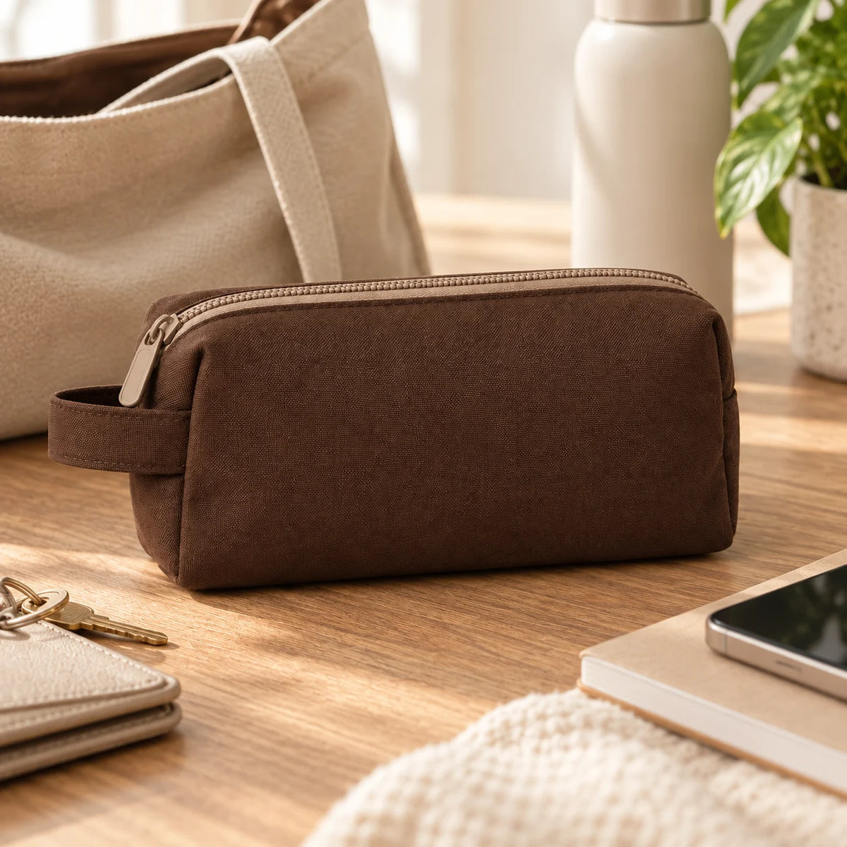 Daily Zip Pouch — lifestyle view