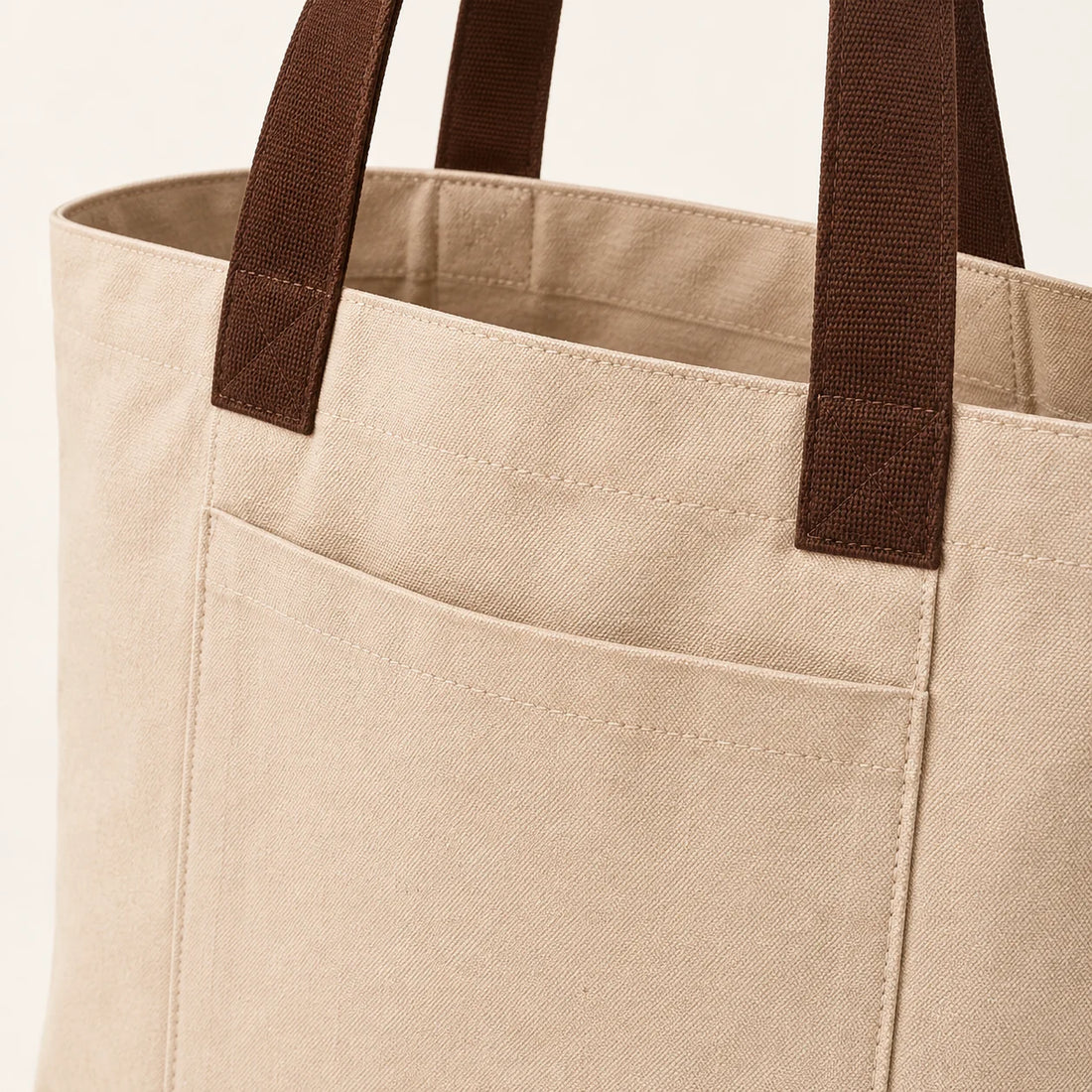Everyday Canvas Tote — detail view