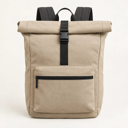 Roll-Top Commuter Backpack — hero view